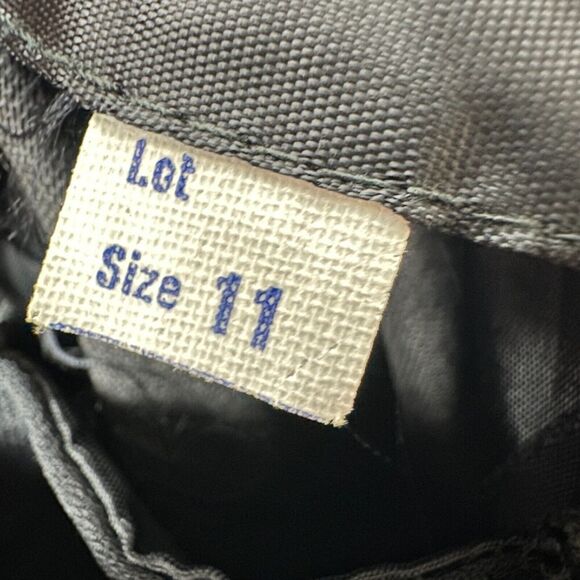 Chiara by Bloomsburg Crepe Vtg Dress Sz 11 Zip Up Front Goth Steampunk Unique - Picture 13 of 14